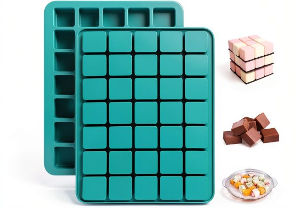 Mity Rain Silicone Chocolate Molds BPA Free 2PCS-7
