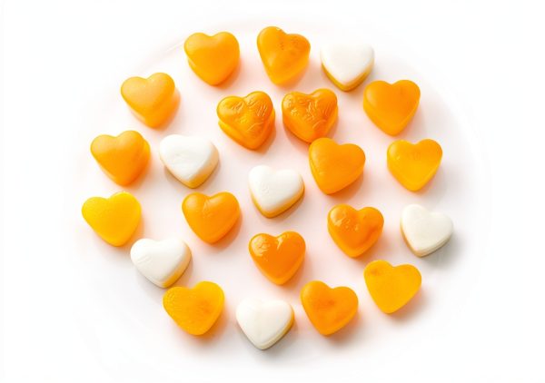 WARM TIME Silicone Gummy Molds BPA Free 4 Pack Shapes-4