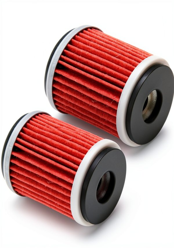 Vkinman Yamaha YFZ450 Oil Filter 10 Pack Durable Metal Construction-5