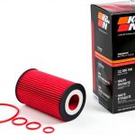 K&N High Flow Oil Filter HP-7004 Steel for Mercedes Dodge-0
