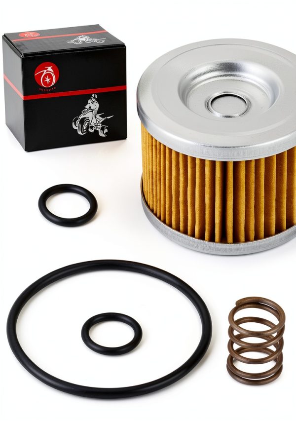 Oil Filter Kit MOTO1988 15410-KF0-305 for Honda ATC250 Chrome Finish-1