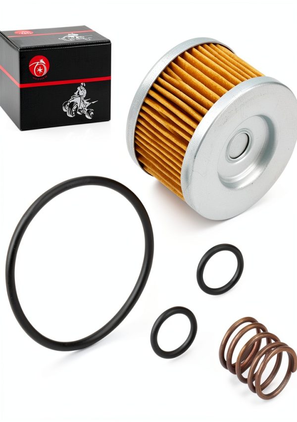Oil Filter Kit MOTO1988 15410-KF0-305 for Honda ATC250 Chrome Finish-7