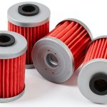 MOTOKU Motorcycle Oil Filter M16 4-Pack for Kawasaki KX250F & KX450F-0