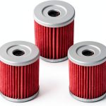 Poweka 44mm M16 Performance Oil Filter for ATVs, Motorcycles and UTVs-0