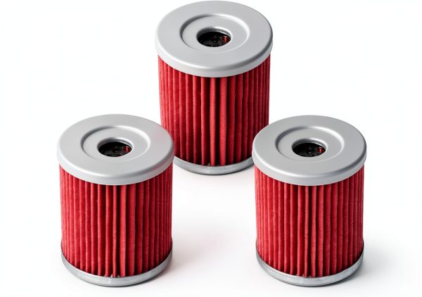 Poweka 44mm M16 Performance Oil Filter for ATVs, Motorcycles and UTVs-0