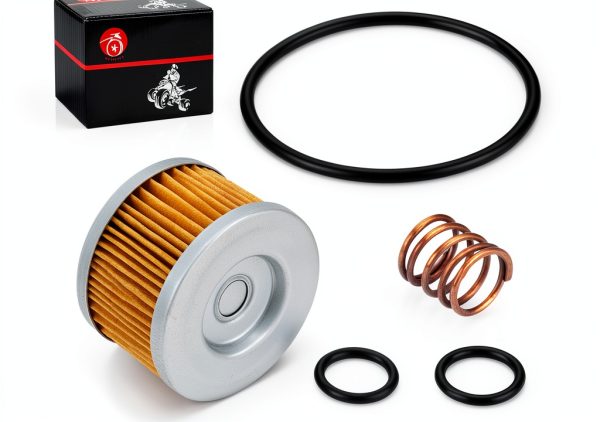 Oil Filter Kit MOTO1988 15410-KF0-305 for Honda ATC250 Chrome Finish-6