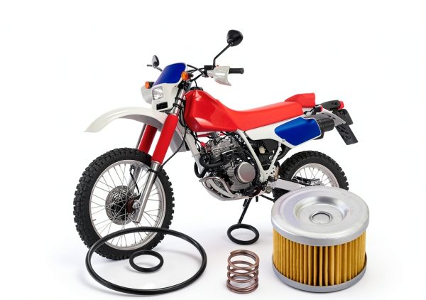 Oil Filter Kit MOTO1988 15410-KF0-305 for Honda ATC250 Chrome Finish-3