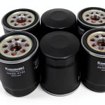 Kawasaki Oil Filter 49065-0734 Pack of 6 Heavy Duty Paper-Steel-0