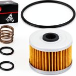Oil Filter Kit MOTO1988 15410-KF0-305 for Honda ATC250 Chrome Finish-0