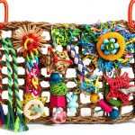 Foraging Toys for Parakeets & Cockatiels YIXUND Seagrass Wall Toys-0