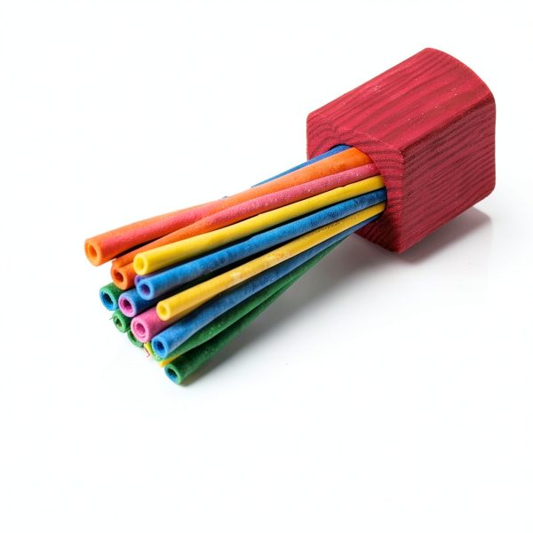 Paper Party Bird Toy Super Bird Creations Lollipop Sticks for Conures-3