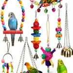 Bird Toys YIXUND Ladder Hammock for Conures-0